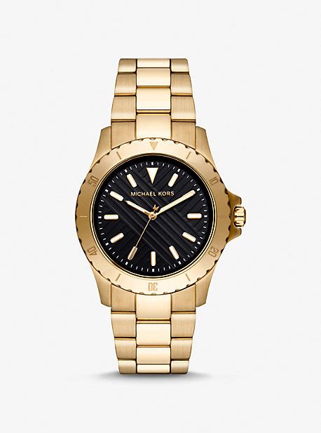 michael kors gold chain watch|Women's & Men's Designer Watches .